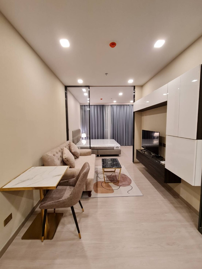 For RentCondoRama9, Petchburi, RCA : 🔥For urgent rent🔥One Nine Five Asoke-Rama 9, fully furnished, ready to move in, next to MRT Rama 9