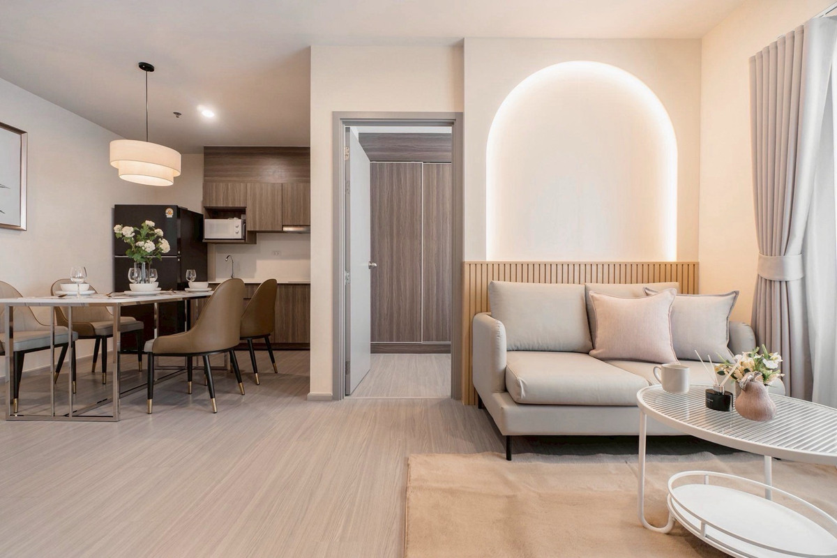 For RentCondoBang kae, Phetkasem : @condocurator📍For rent The Parkland Phetkasem 56, 2 bedroom style, fully furnished [PM4306]