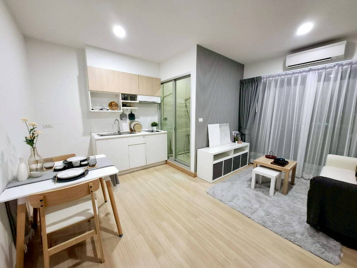 For SaleCondoBangna, Bearing, Lasalle : sell !! Condo The Parkland Srinakarin Lakeside (The Parkland Srinakarin Lakeside) fully decorated room. Ready to move in