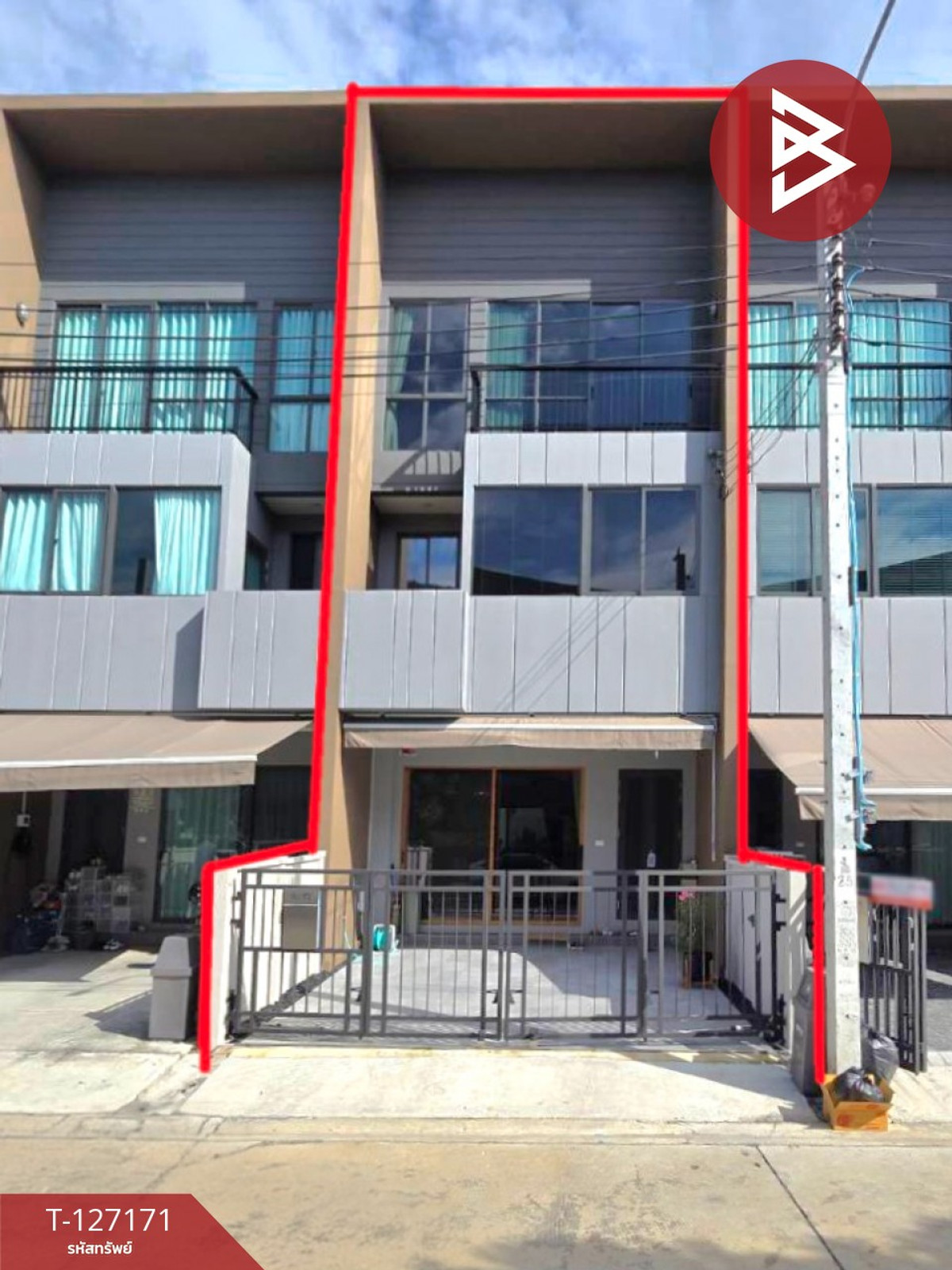 For SaleHousePattanakan, Srinakarin : Townhome for sale, Baan Klang Muang The Edition, Rama 9-Krungthep Kreetha, Saphan Sung, Bangkok.