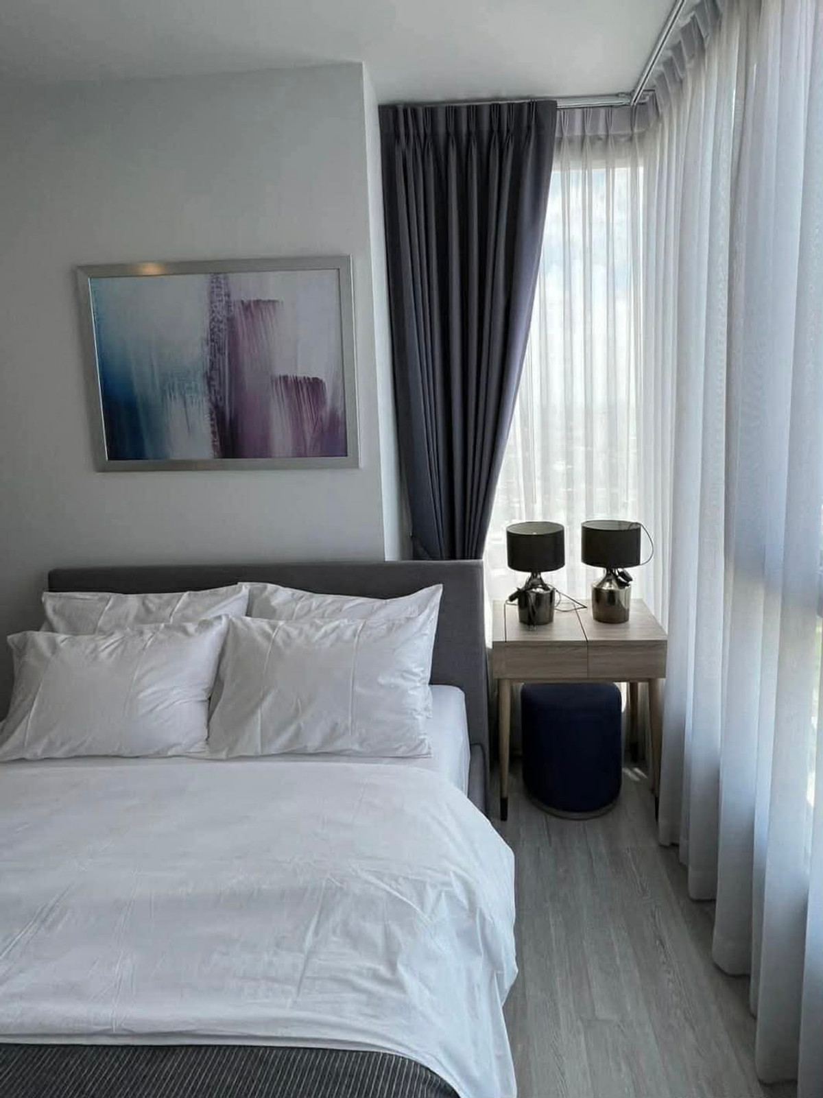 For RentCondoSukhumvit, Asoke, Thonglor : For rent, corner room, beautiful view, XT Ekkamai.