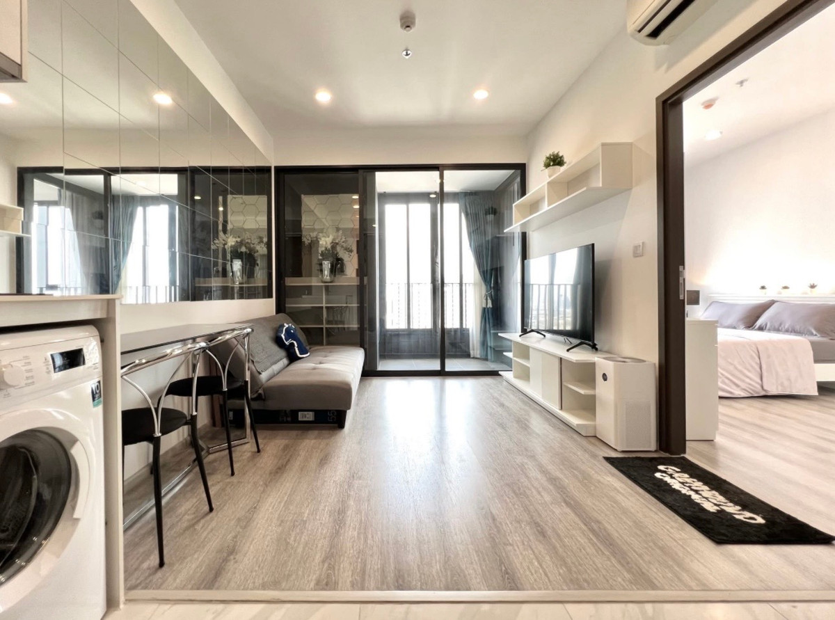 For RentCondoRama9, Petchburi, RCA : Ideo Mobi Asoke for rent, 27,000 baht [TTr251151]