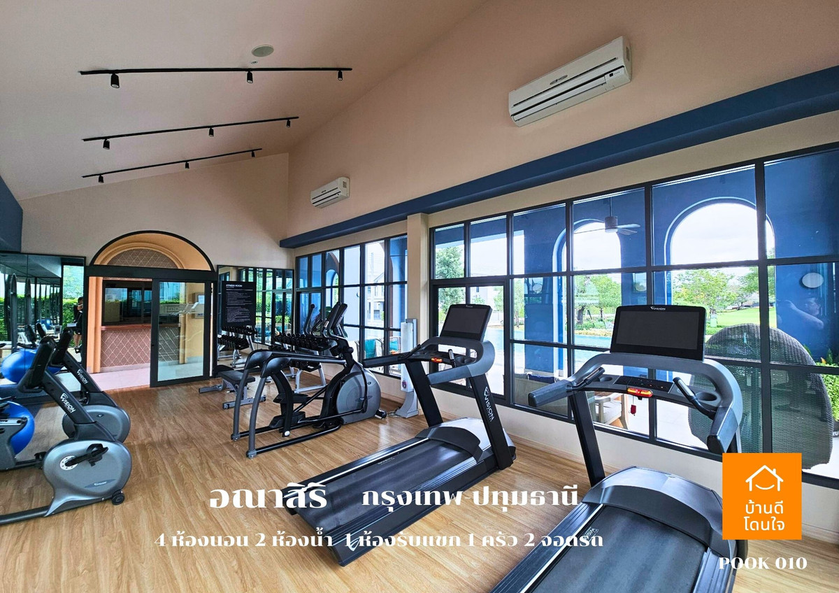 ขายปทุมธานี รังสิต ธรรมศาสตร์ : ลดราคาพิเศษ!! บ้านเดี่ยวอณาสิริ กรุงเทพ-ปทุมธานี  (50.5 ตร.ว.)  4 นอน 2 น้ำ 1 ห้องนั่งเล่น 2 จอดรถ บ้านสภาพใหม่++ขายถูกมาก 4.79 ล้าน ++ (จาก 4.9 ล้าน)