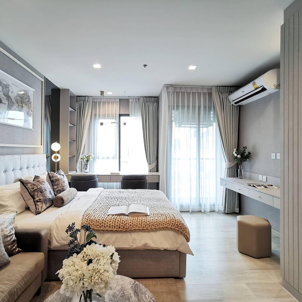 ให้เช่าคอนโดวิทยุ ชิดลม หลังสวน : ✨ GT15945 |  คอนโด Life One Wireless เดินทางสะดวก ใกล้รถไฟฟ้าบีทีเอส มีรถรับส่ง ห้องสวย เฟอร์นิเจอร์ครบ พร้อมอยู่!