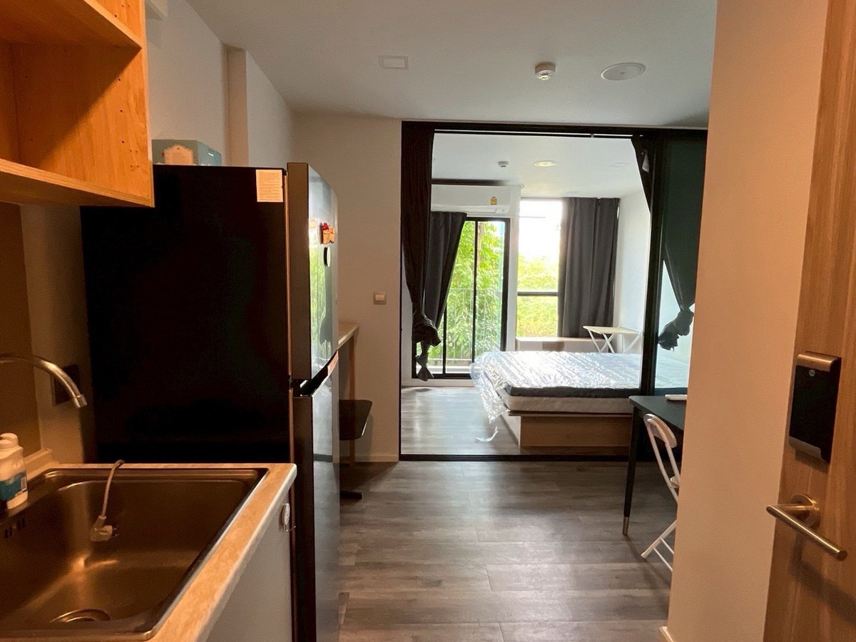 For RentCondoRatchadapisek, Huaikwang, Suttisan : ✨For rent, Atmoz Ratchada-Huai Khwang, 1 bedroom, 1 bathroom, 24 sq m, room ready to move in. Complete furniture and electrical appliances ✨