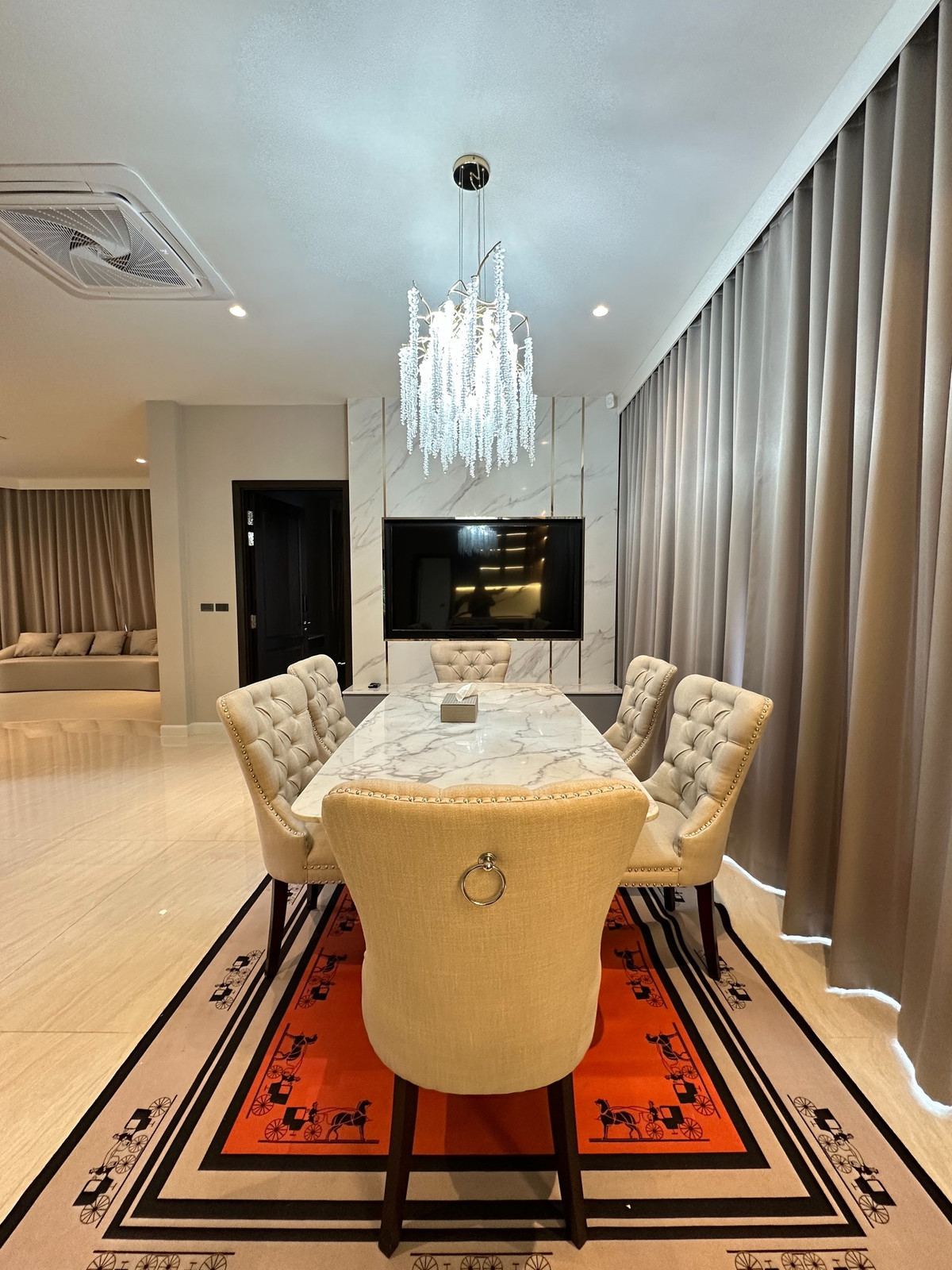 For RentHouseLadkrabang, Suwannaphum Airport : Perfect Masterpiece Sukhumvit 77 / 4 bedrooms (FOR RENT), Perfect Masterpiece Sukhumvit 77 / 4 Bedrooms (FOR RENT) POON045