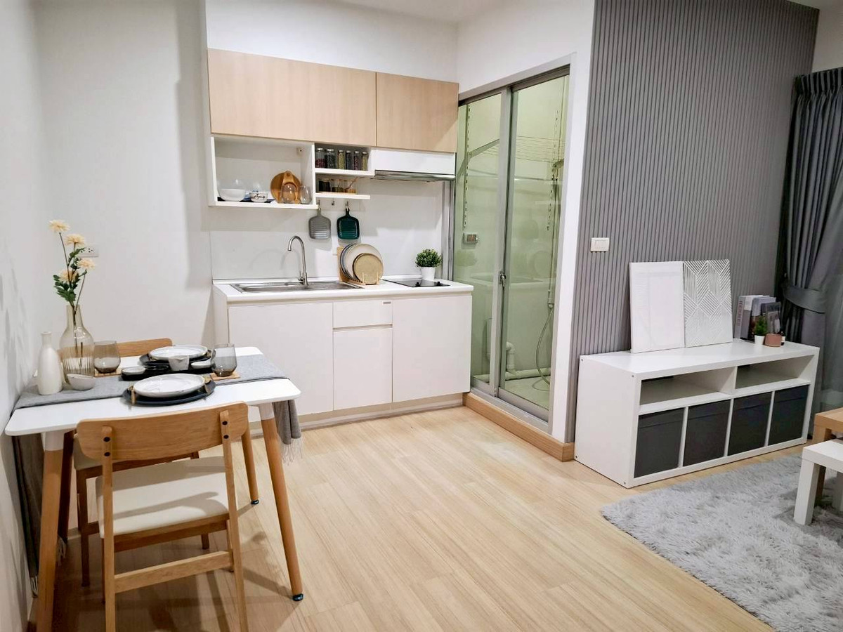 For SaleCondoBangna, Bearing, Lasalle : sell !! Condo The Parkland Srinakarin Lakeside (The Parkland Srinakarin Lakeside) fully decorated room. Ready to move in