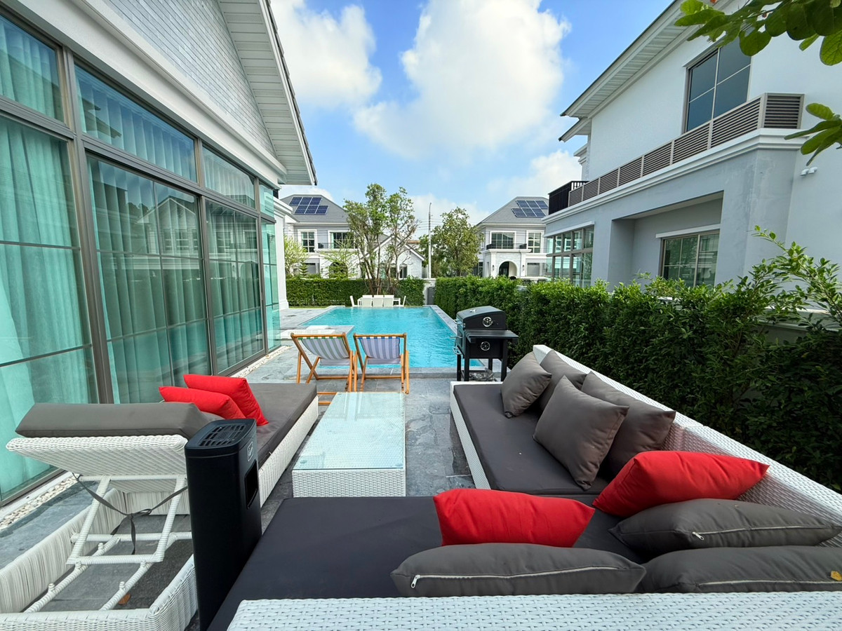 For RentHouseLadkrabang, Suwannaphum Airport : Perfect Masterpiece Sukhumvit 77 / 4 Bedrooms (FOR RENT), Perfect Masterpiece Sukhumvit 77 / 4 Bedrooms (FOR RENT) POON046