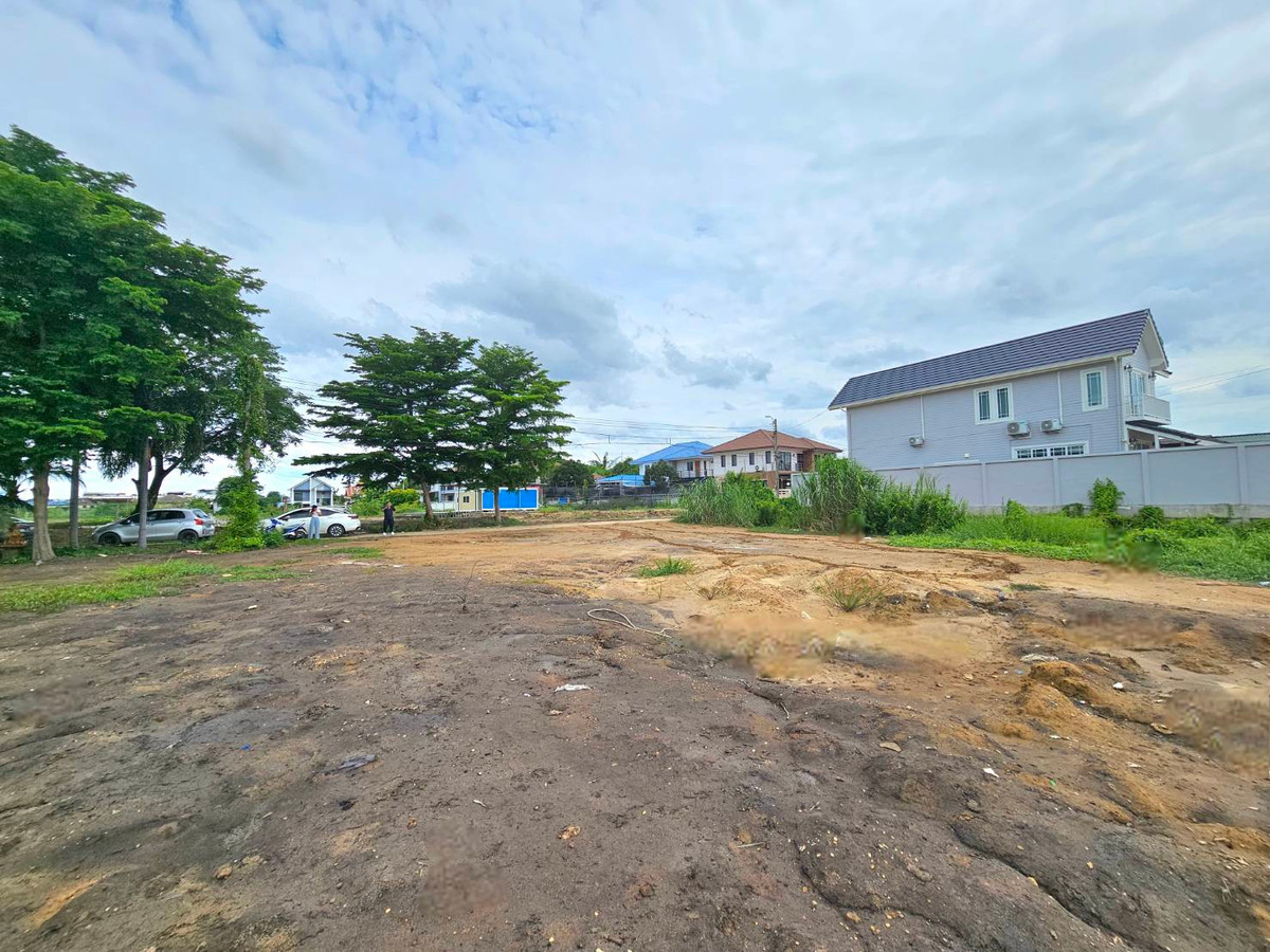 For RentLandChaengwatana, Muangthong : Land for rent next to the Chao Phraya River, 229.2 square wah, Bang Phut Subdistrict, Pak Kret District, Nonthaburi.