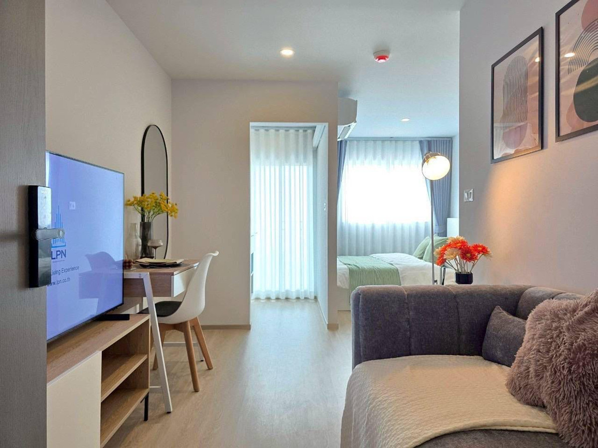 ให้เช่าคอนโดพัทยา บางแสน ชลบุรี สัตหีบ : ** ห้องใหม่มือหนึ่ง เฟอร์ใหม่ทุกห้อง **ให้เช่าคอนโดใหม่ EARN by L.P.N (เอิร์น บาย แอล.พี.เอ็น.) 