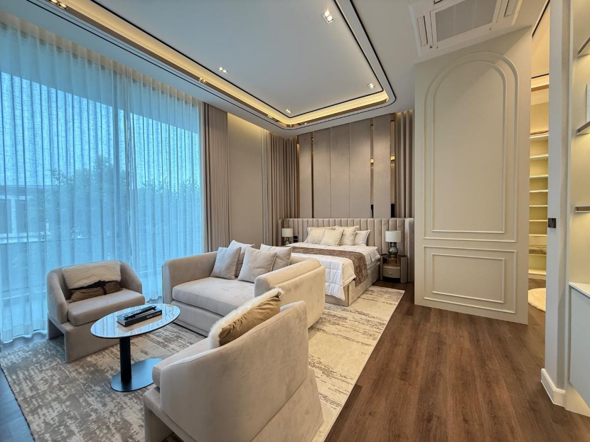 ขายบ้านบางนา แบริ่ง ลาซาล : Rare Item! บ้าน XL 441 ตร.ม. 📞 092-690-5445 Bangkok Boulevard Bangna Km.5 8 จอด 44 ลบ. ✨  ทำเลดีที่สุด หันทิศเหนือ ติด Clubhouse 