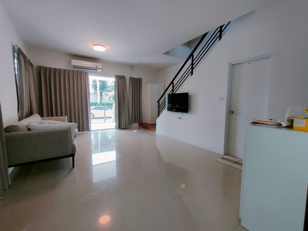 TownhomeRama 2, Bang Khun Thian : For sale and rent, 3-story townhome, Vista Park Rama 2, corner house, addition with furniture.
