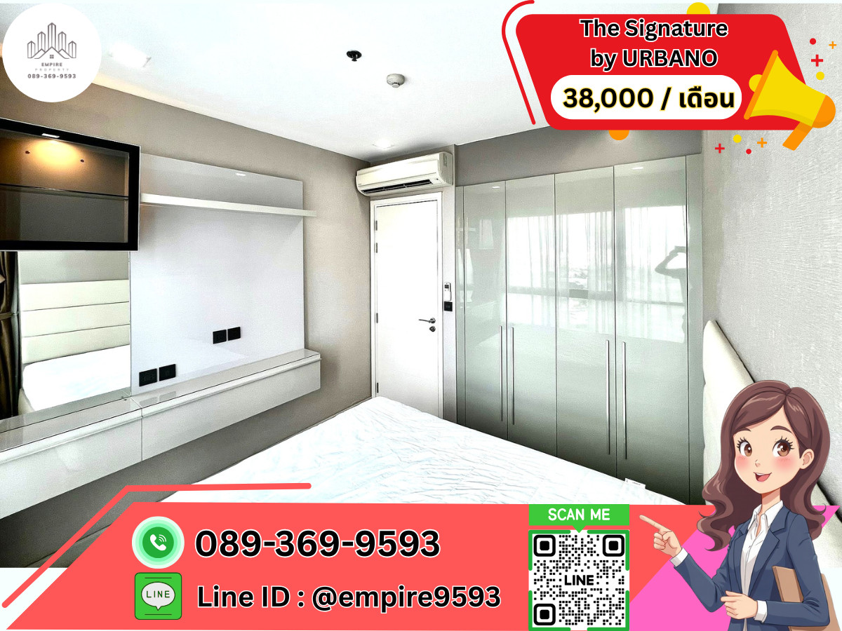 For RentCondoSapankwai,Jatujak : For rent 🎯 The Signature by Urbano📍Line : @empire9593 📍near BTS Saphan Khwai, ready to move in