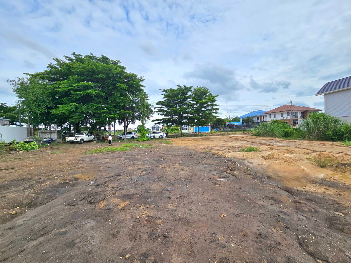 For RentLandChaengwatana, Muangthong : Land for rent next to the Chao Phraya River, 229.2 square wah, Bang Phut Subdistrict, Pak Kret District, Nonthaburi.