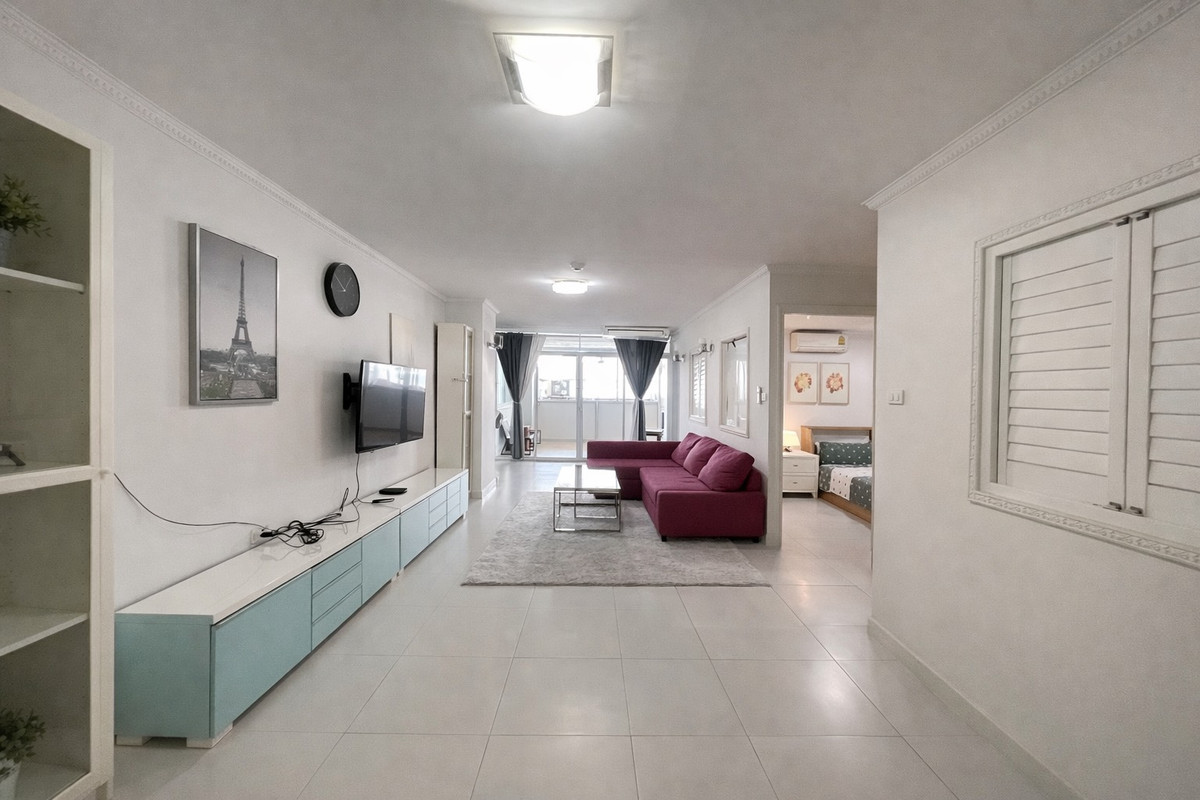 For RentCondoRama9, Petchburi, RCA : For rent: Phet Kao Tower, newly decorated.