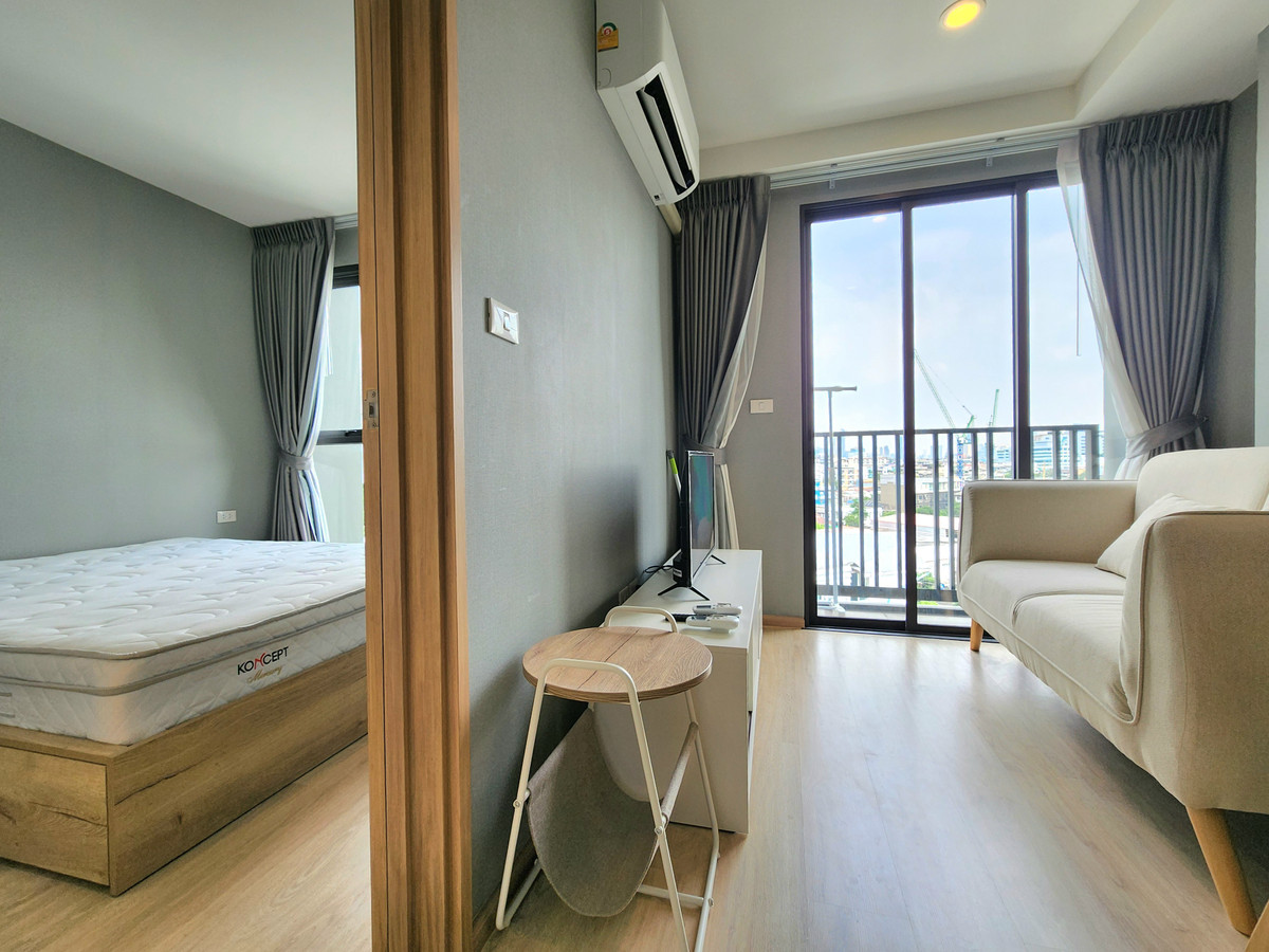 ให้เช่าคอนโดวงเวียนใหญ่ เจริญนคร : **ห้องว่างครับผม พร้อมอยู่แล้ว สไตล์มินิมอล วิวโล่งสวยมาก ทิศตะวันออกแดดเช้า** ให้เช่า The Most อิสรภาพ ห้องบนสุดส่วนตัวที่สุด ร้อนไม่มากSN517.4.184