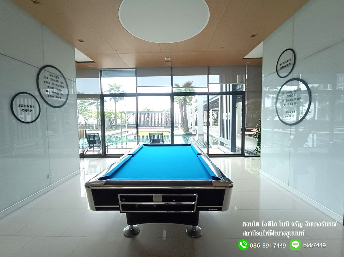 ขายคอนโดปิ่นเกล้า จรัญสนิทวงศ์ : ✅✅ขายคอนโดไอดีโอ โมบิ จรัญ-อินเตอร์เชนจ์​ วิวสระว่ายน้ำ สภาพดีมาก เจ้าของดูแลอย่างดี  สถานีรถไฟฟ้าบางขุนนนท์