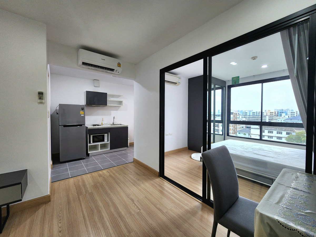 For RentCondoBangna, Bearing, Lasalle : **Room available. **Newly renovated room More attractive to live in. Kitchen zone, change the counter and electric stove. For rent, The Niche Mono Bangna, ready to live in!!