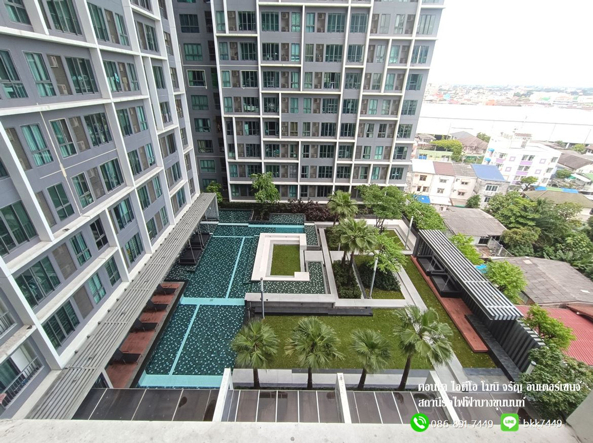 ขายคอนโดปิ่นเกล้า จรัญสนิทวงศ์ : ✅✅ขายคอนโดไอดีโอ โมบิ จรัญ-อินเตอร์เชนจ์​ วิวสระว่ายน้ำ สภาพดีมาก เจ้าของดูแลอย่างดี  สถานีรถไฟฟ้าบางขุนนนท์