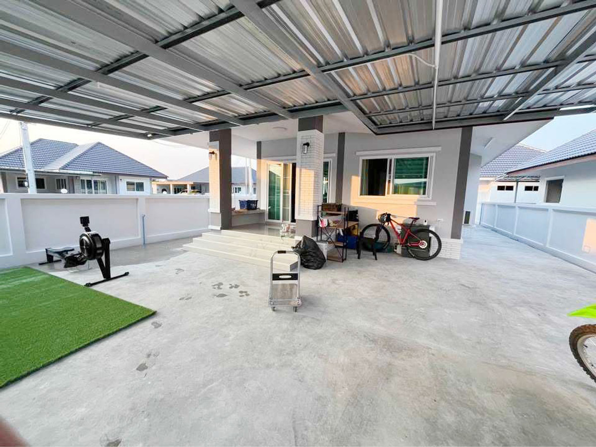 ให้เช่าบ้านเชียงใหม่ : บ้านให้เช่าเดือนละ 12,000 บาท เดินทางเพียง 10 นาทีถึงตลาดหางดง No.14H1010