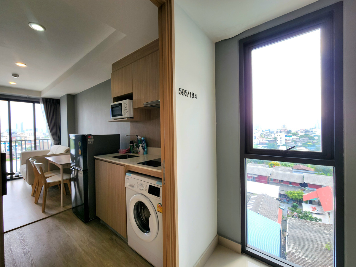 ให้เช่าคอนโดวงเวียนใหญ่ เจริญนคร : **ห้องว่างครับผม พร้อมอยู่แล้ว สไตล์มินิมอล วิวโล่งสวยมาก ทิศตะวันออกแดดเช้า** ให้เช่า The Most อิสรภาพ ห้องบนสุดส่วนตัวที่สุด ร้อนไม่มากSN517.4.184