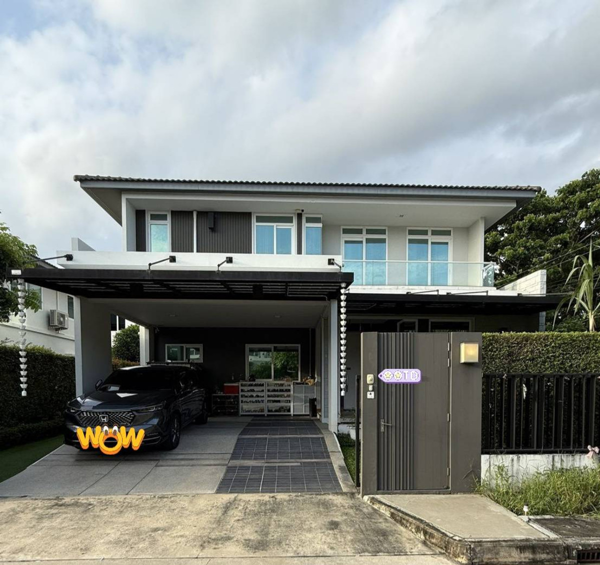 ขายบ้านลาดกระบัง สุวรรณภูมิ : ขายบ้านเดี่ยว หลังมุม พื้นที่ใช้สอยกว่า 222 ตร.ม. หมู่บ้านมัณฑนา วงแหวน–อ่อนนุช 5 