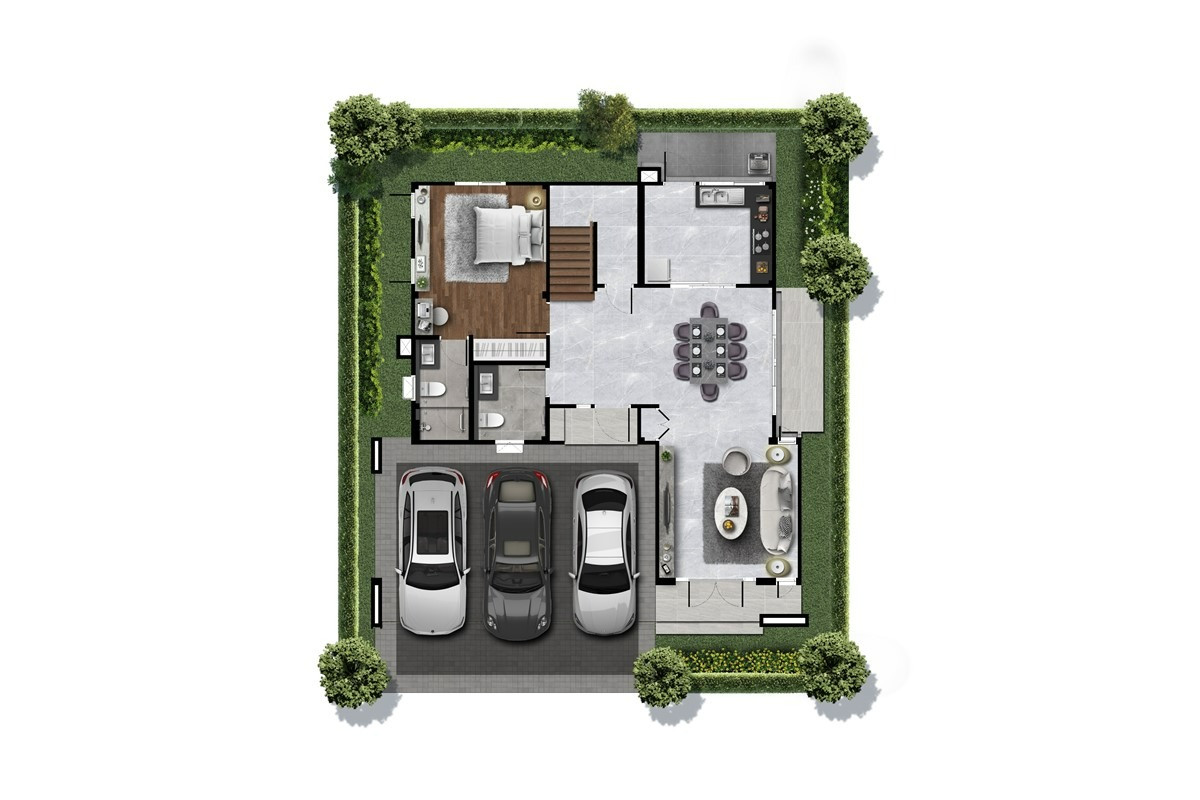 ขายบ้านบางนา แบริ่ง ลาซาล : Rare Item! THE CITY Bangna ฟังก์ชันครบ 4 Bed 3 จอด  ลดแรง 13.9 ลบ. ✅ โอกาสลงทุน Yield สูง 10%* ใกล้ Mega Bangna 📞 092-690-5445