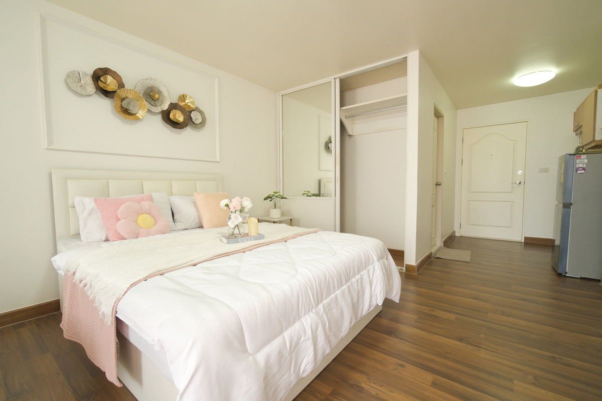 ขายคอนโดพัฒนาการ ศรีนครินทร์ : K-6641 ห้องสวย ตกแต่งใหม พร้อมอยู่ ขาย !! คอนโด พรีมา ศรีนครินทร์ ใกล้ MRT ศรีนุช