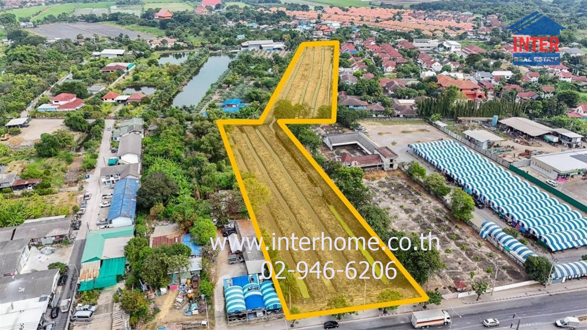 ขายที่ดินมีนบุรี-ร่มเกล้า : ที่ดินเปล่า 13 ไร่ 33 ตร.ว. ที่ดิน ระหว่างซอยนิมิตใหม่14 -16 ใกล้ตลาดนัดเจ๊ณีย์ ใกล้แยกวัดแสนสุข ระหว่างซอยนิมิตใหม่14 -16 ถนนนิมิตรใหม่ เขตคลองสามวา กรุงเทพมหานคร