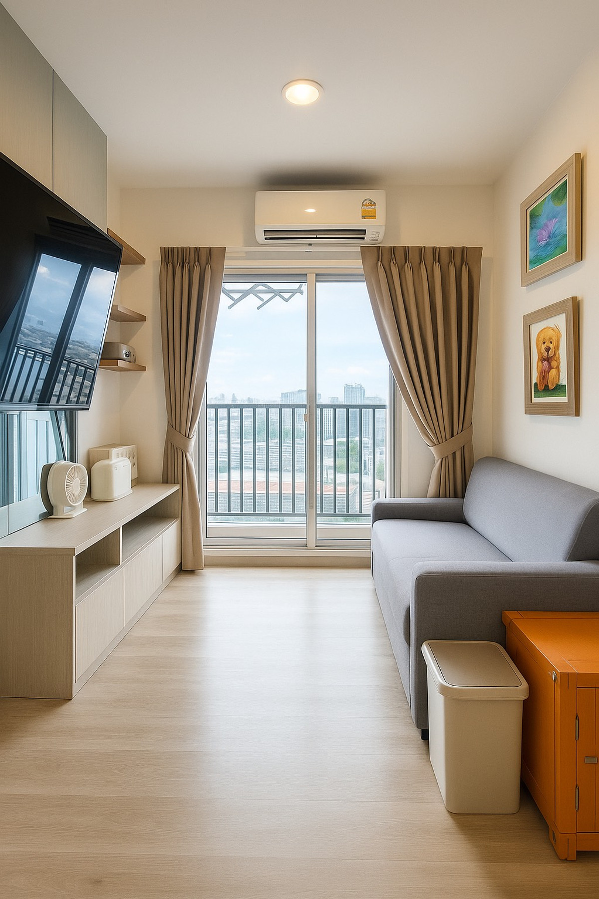 ให้เช่าคอนโดรามคำแหง หัวหมาก : ปล่อยเช่า  วิวสวย ไม่ร้อนนิช โมโน รามคําแหง  วิวสวย ไม่ร้อน