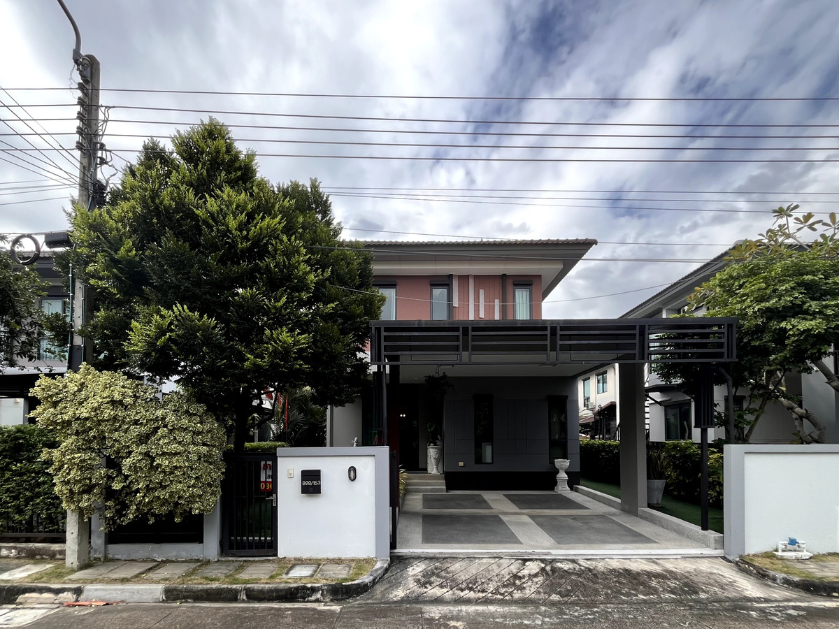 For SaleHouseBangna, Bearing, Lasalle : Detached House Burasiri Wongwaen - On Nut / 3 Bedrooms (FOR SALE), Burasiri Wongwaen - On Nut / Detached House 3 Bedrooms (FOR SALE) POON057