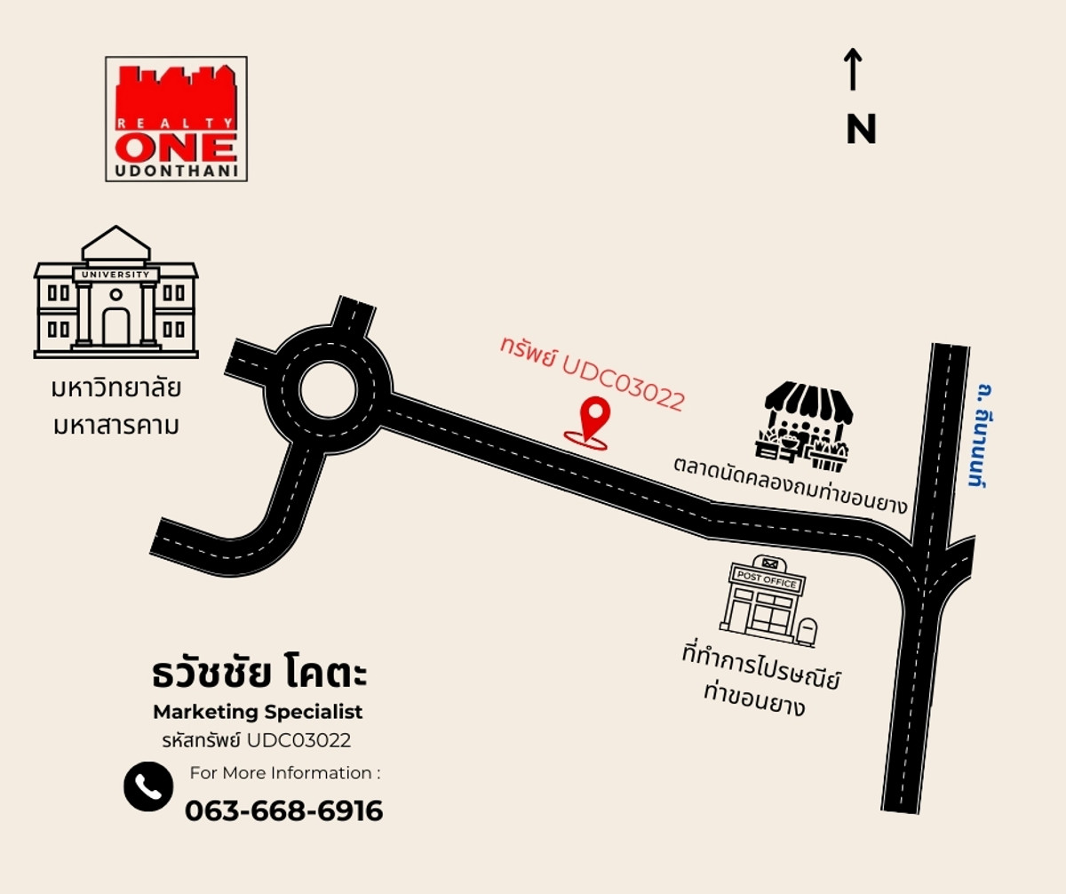 ขายอาคารพาณิชย์มหาสารคาม : อาคารพาณิชย์ 2 ชั้น 2 คูหา  ทำเลทอง ใกล้มหาวิทยาลัย มหาสารคาม 