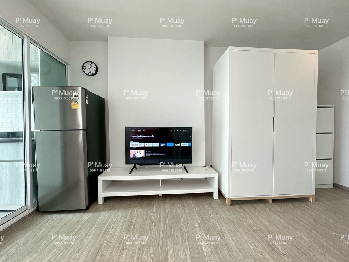 For RentCondoBang Sue, Wong Sawang, Tao Pun : ✅️ Ready to move in ✅️ You can reserve.

For rent 🅰️ Beautiful room ✨ "Building A, open view" complete 📍 There is a washing machine + electric stove #Regent Home Bang Son 28 ❤️ Rent 7,800 baht