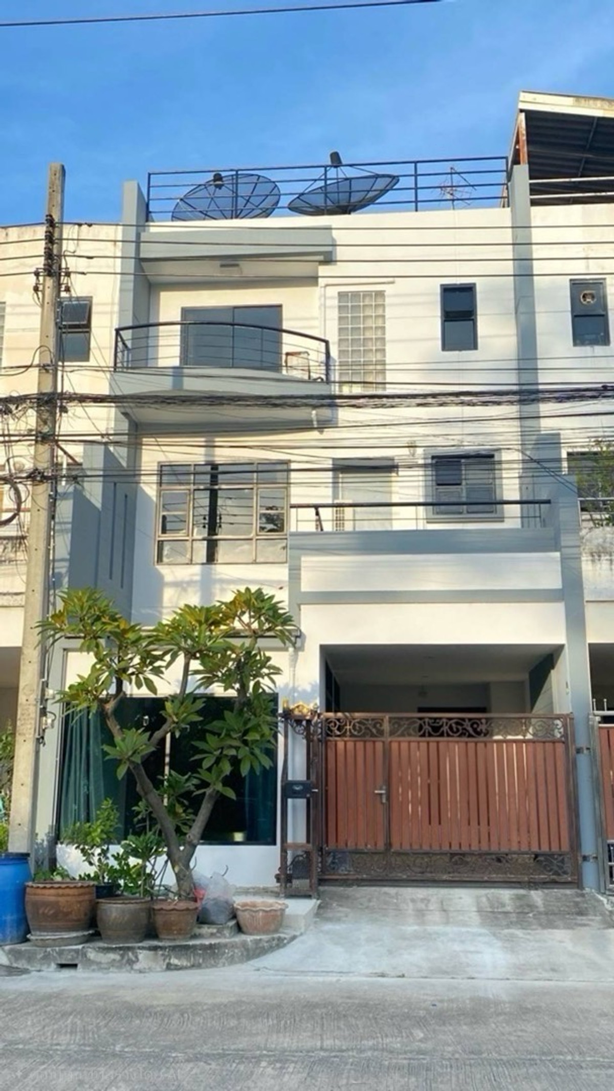 For RentTownhomeBangna, Bearing, Lasalle : Townhome for rent, Prime Place Sukhumvit 105, near MRT Sri Lasalle, just 5 minutes.