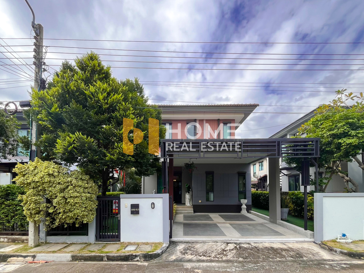 For SaleHouseBangna, Bearing, Lasalle : Detached House Burasiri Wongwaen - On Nut / 3 Bedrooms (FOR SALE), Burasiri Wongwaen - On Nut / Detached House 3 Bedrooms (FOR SALE) POON057