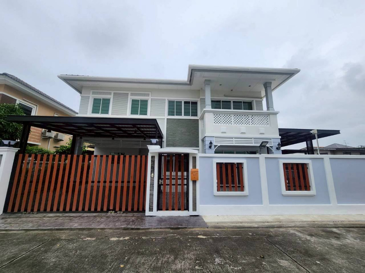 ให้เช่าบ้านปิ่นเกล้า จรัญสนิทวงศ์ : ให้เช่าบ้านเดี่ยว 2 ชั้น ซอยสวนสราญ ถนนบางเชือกหนัง 9 ตลิ่งชัน กรุงเทพฯ รีโนเวทใหม่ พร้อมอยู่ทันที