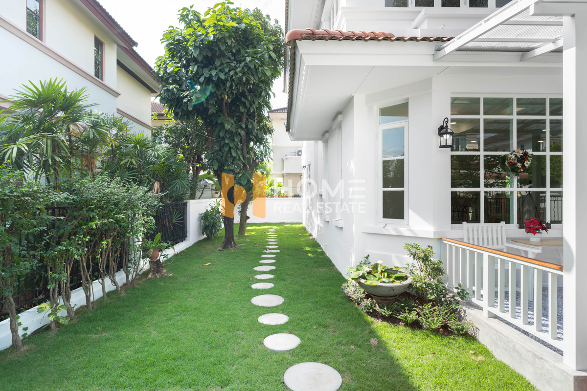 ขายบ้านเกษตรศาสตร์ รัชโยธิน : Modern Classic ✨ บ้านเดี่ยว นันทวัน รามอินทรา - วัชรพล / 4 ห้องนอน (ขาย), Nantawan Ramintra - Watcharaphon / Detached House 4 Bedrooms (FOR SALE) TAN872