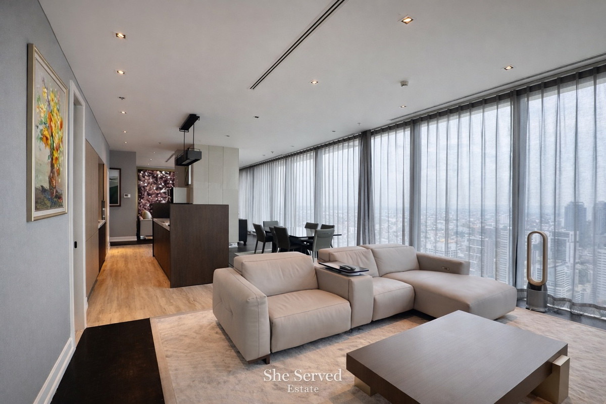 ให้เช่าคอนโดสาทร นราธิวาส : ▲ The Ritz-Carlton Residences Bangkok ▲ 4 Beds + 1 Maid with High floor ❤️‍🔥Very Rare Item❤️‍🔥