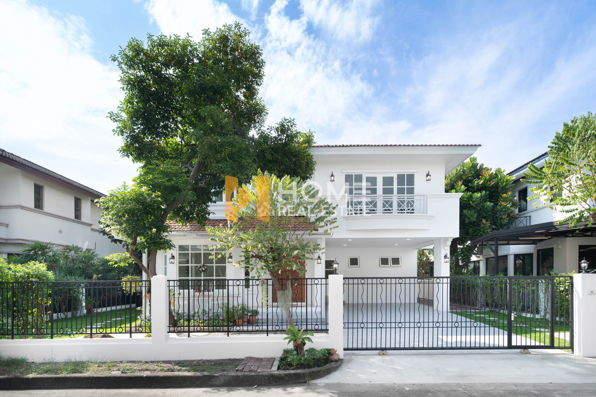 ขายบ้านเกษตรศาสตร์ รัชโยธิน : Modern Classic ✨ บ้านเดี่ยว นันทวัน รามอินทรา - วัชรพล / 4 ห้องนอน (ขาย), Nantawan Ramintra - Watcharaphon / Detached House 4 Bedrooms (FOR SALE) TAN872