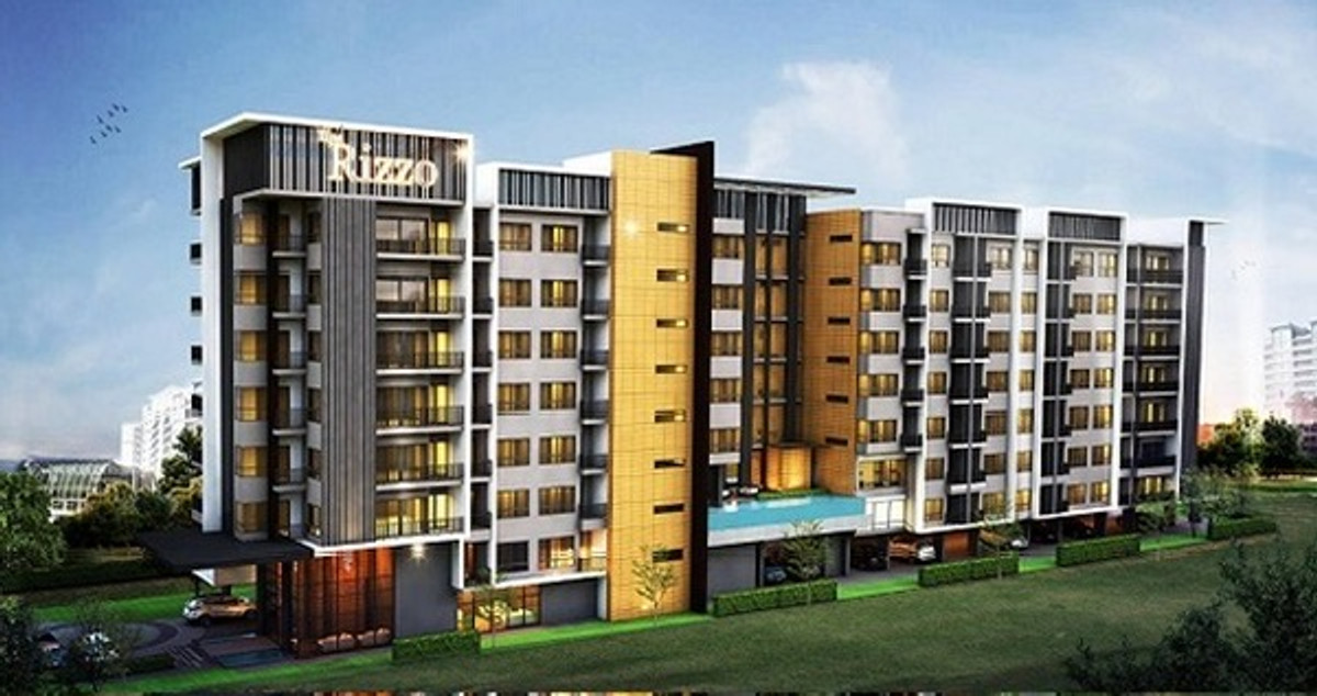 ให้เช่าคอนโดนนทบุรี บางใหญ่ บางบัวทอง : 🎉ปล่อยเช่าด่วน Rizzo Condo ริซโซ่ บางกร่าง (ตลาดเจ้าพระยา)🎉  ✅ห้องขนาด 32.69 ตรม. 1 Bed ✅ชั้น 3 ของแถมครบจบที่เดียว @bzprOperty