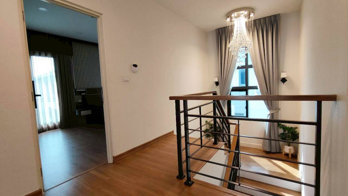 For RentHouseRathburana, Suksawat : 🏡✨ Luxury house for rent, CENTRO Rama 2 - Phutthabucha project, 2-story detached house • Fully Furnished • Ready to move in immediately, 4 bedrooms | 5 bathrooms | 3 parking spaces.