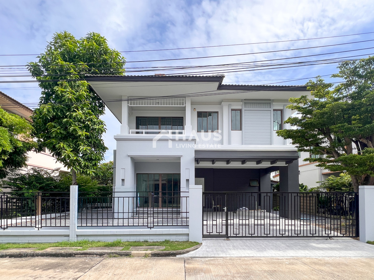 ขายบ้านพระราม 5 ราชพฤกษ์ บางกรวย : 🔥 ขายบ้านเดี่ยว บุราสิริ ราชพฤกษ์ - แจ้งวัฒนะ 🔥 Burasiri Ratchaphruek - Chaengwattana / 3 ห้องนอน #HRP3027