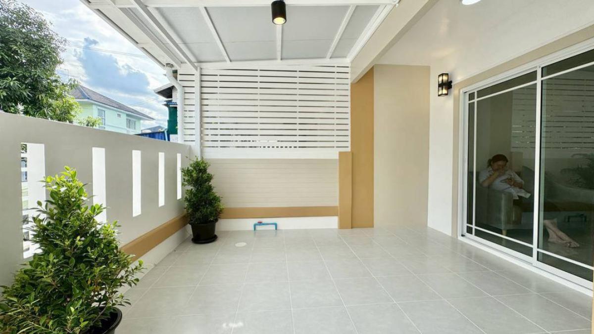 ขายทาวน์โฮมนนทบุรี บางใหญ่ บางบัวทอง : ขายทาวน์เฮ้าส์/ทาวน์โฮม พฤกษา 30 บ้านกล้วย-ไทรน้อย หน้ากว้าง รีโนเวทใหม่ พิมลราช บางบัวทอง นนทบุรี CX-128598