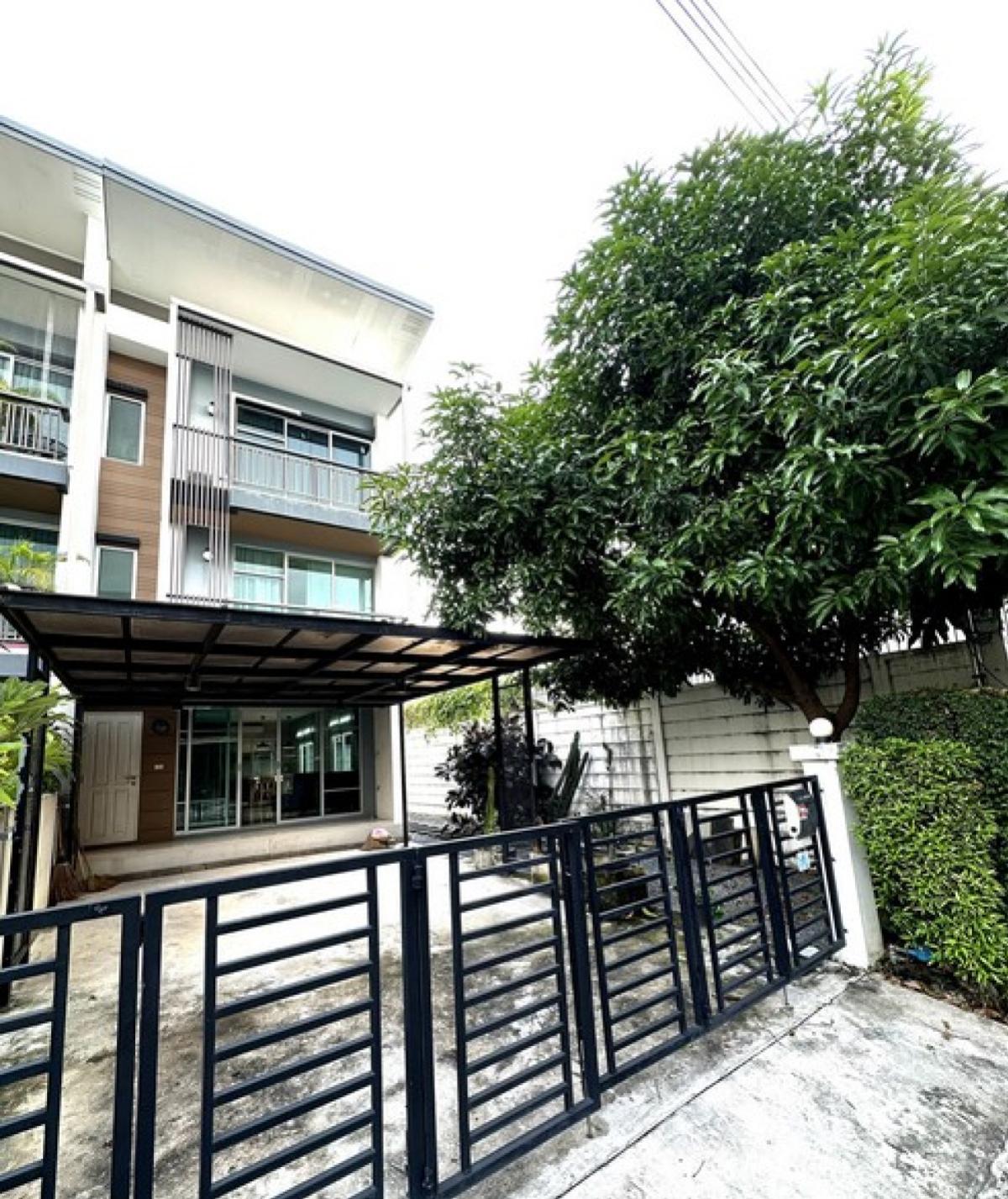 For SaleTownhomeRama 2, Bang Khun Thian : For Sale Townhouse/Townhome  , Town Avenue Time Thakaham 16 , corner unit , Samae Dam , Bang Khun Thian , Bangkok , CX-138154