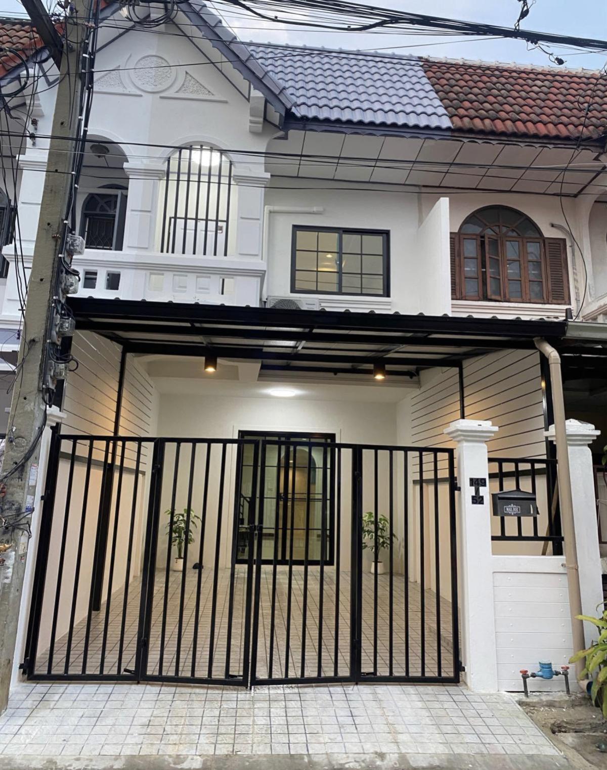 For SaleTownhomeNawamin, Ramindra : For Sale 2-storey townhouse, Khubon 27, Soi 52 , Tha Raeng , Bang Khen , Bangkok , CX-137750