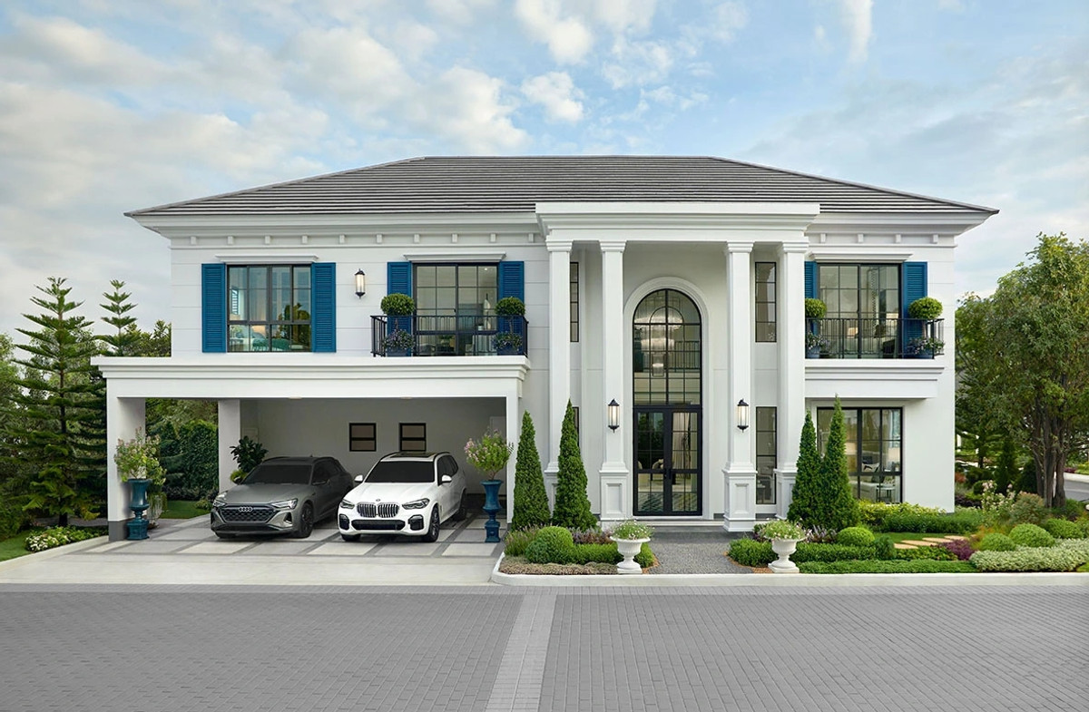 ขายบ้านบางนา แบริ่ง ลาซาล : เศรษฐสิริ บางนา กม.10 ,Please Contect: 0828944624 