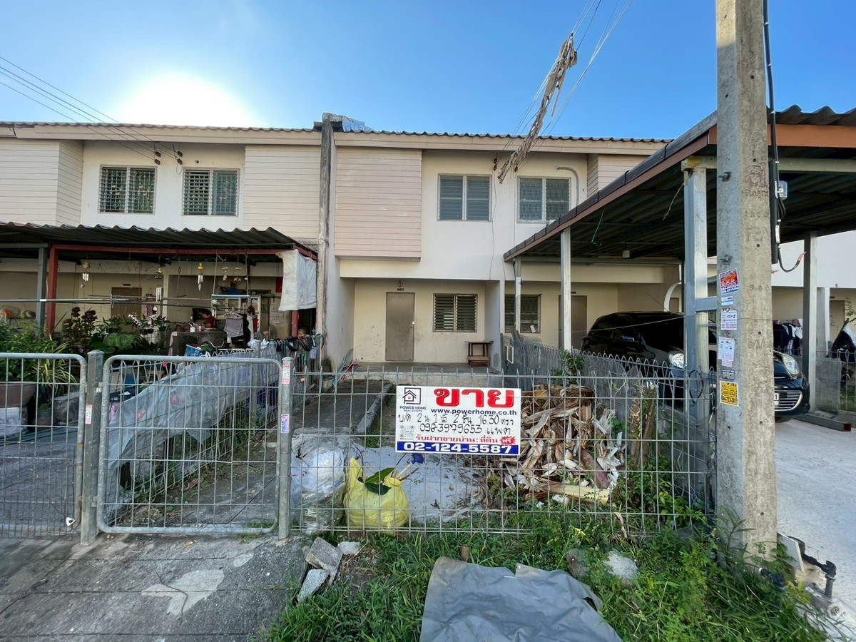 For SaleTownhomePathum Thani,Rangsit, Thammasat : Baan Eua Athorn Rangsit, Khlong 9, Soi 1, Rangsit-Nakhon Nayok Road, Bueng Sanan Subdistrict, Thanyaburi District, Pathum Thani Province