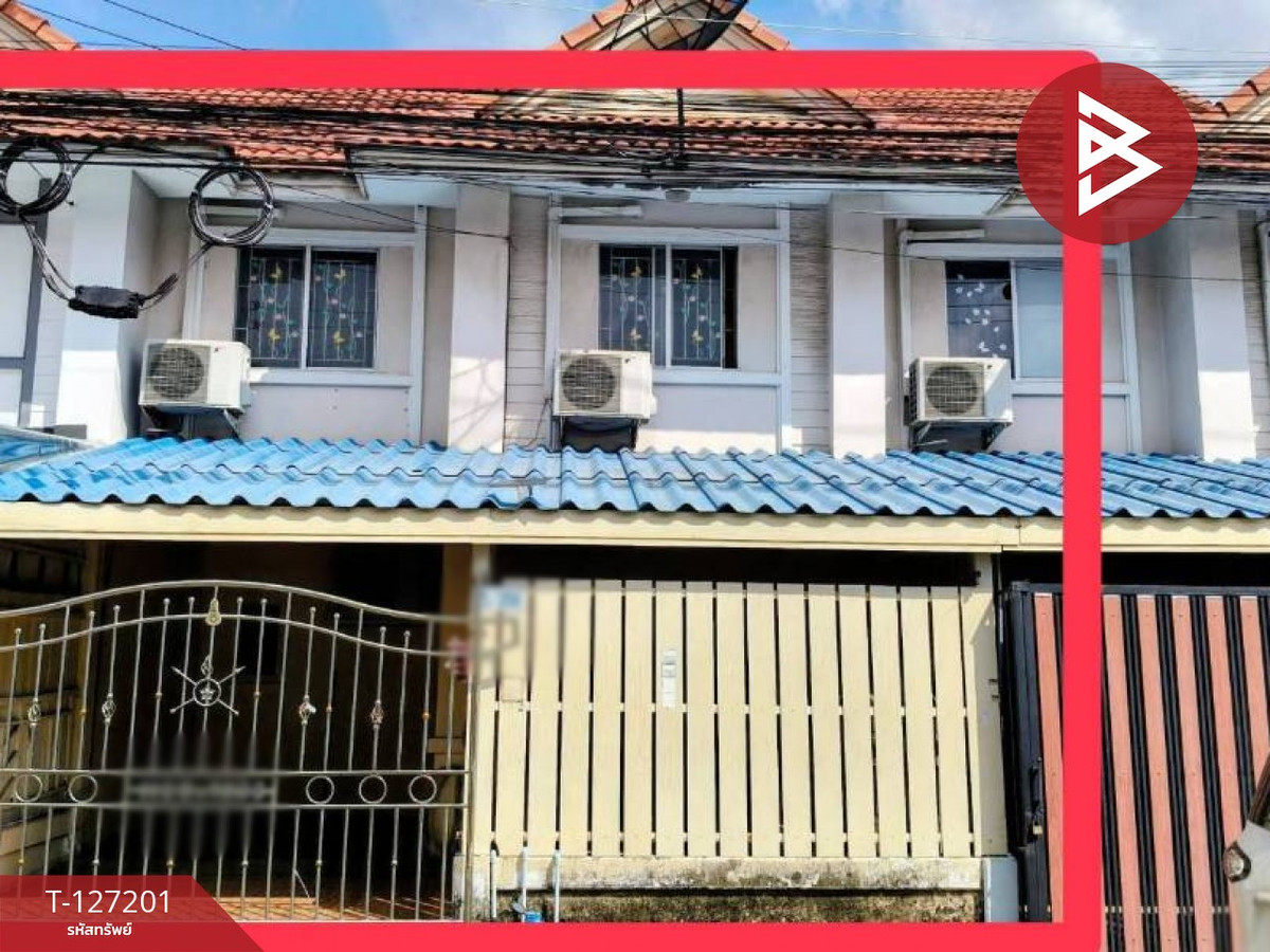 For SaleTownhomePathum Thani,Rangsit, Thammasat : Townhouse for sale Pruksadee Village, Rangsit-Khlong 3, Pathum Thani