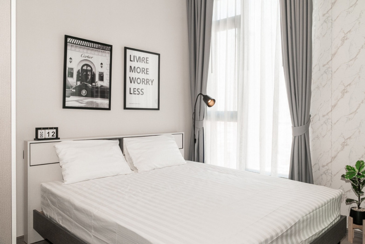 ให้เช่าคอนโดราชเทวี พญาไท : The Address Siam Ratchathewi【𝐑𝐄𝐍𝐓】🔥ห้องสไตล์ลักซ์โทนขาวโปร่ง เฟอร์ดีเทลบาง เนี้ยบทุกส่วน ให้ความรู้สึกแพงแบบไม่ต้องพยายาม🔥 ติดต่อไลน์ไอดี: @hacondo