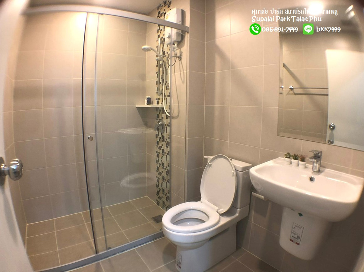 For SaleCondoThaphra, Talat Phlu, Wutthakat : ✅✅ Condo for sale, Supalai Park, Talat Phlu BTS Station, 1 bedroom, 1 bathroom, 35 sq m., 5th floor, common floor, swimming pool, fitness.